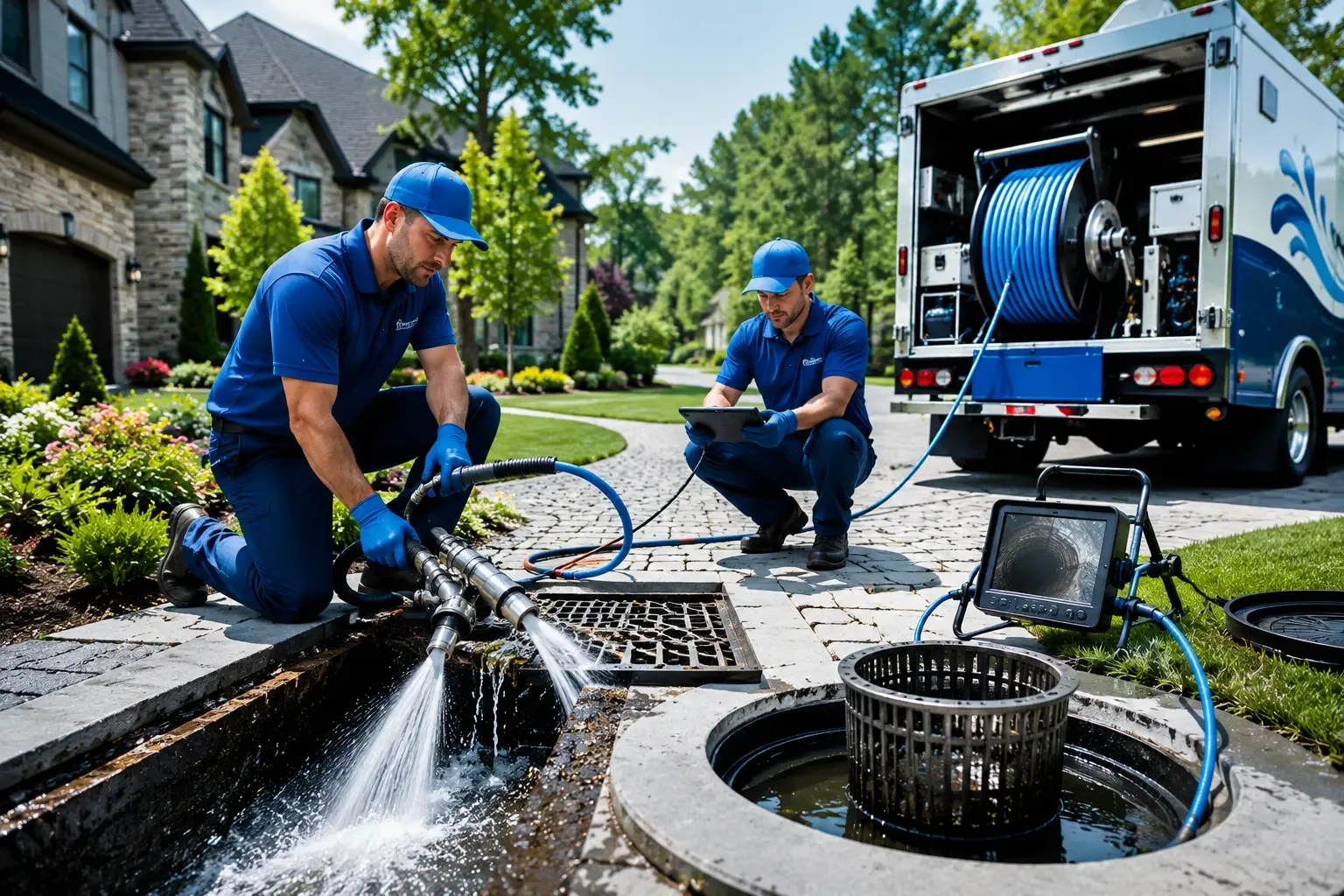 Local outdoor drain cleaning professionals in Vandiver, AL